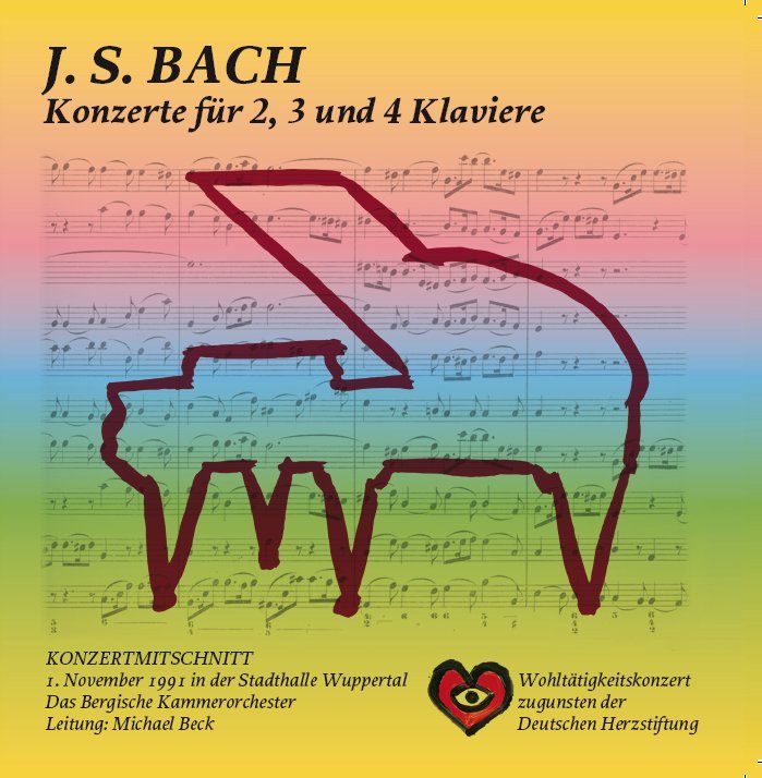 J.S. Bach - Konzerte für 2, 3 und 4 Klaviere